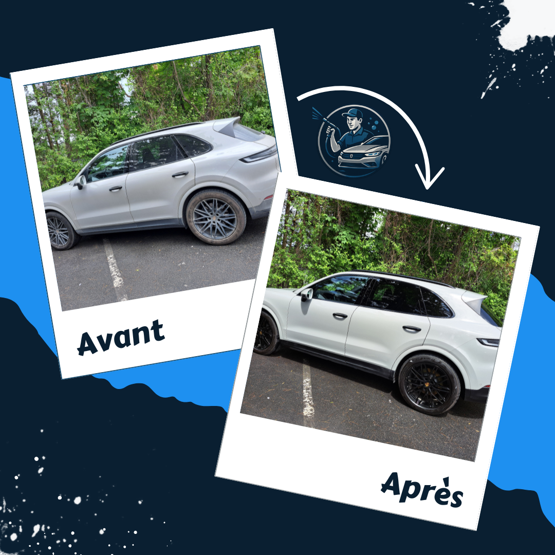 Final result of mobile wash – radiant vehicle