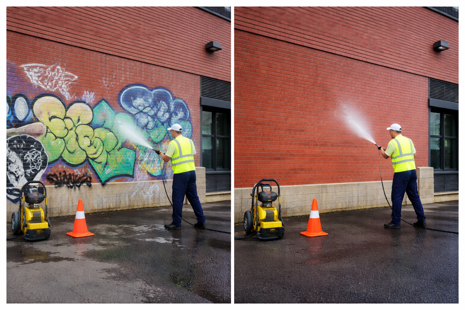 Enlèvement graffiti Montréal — intervention rapide