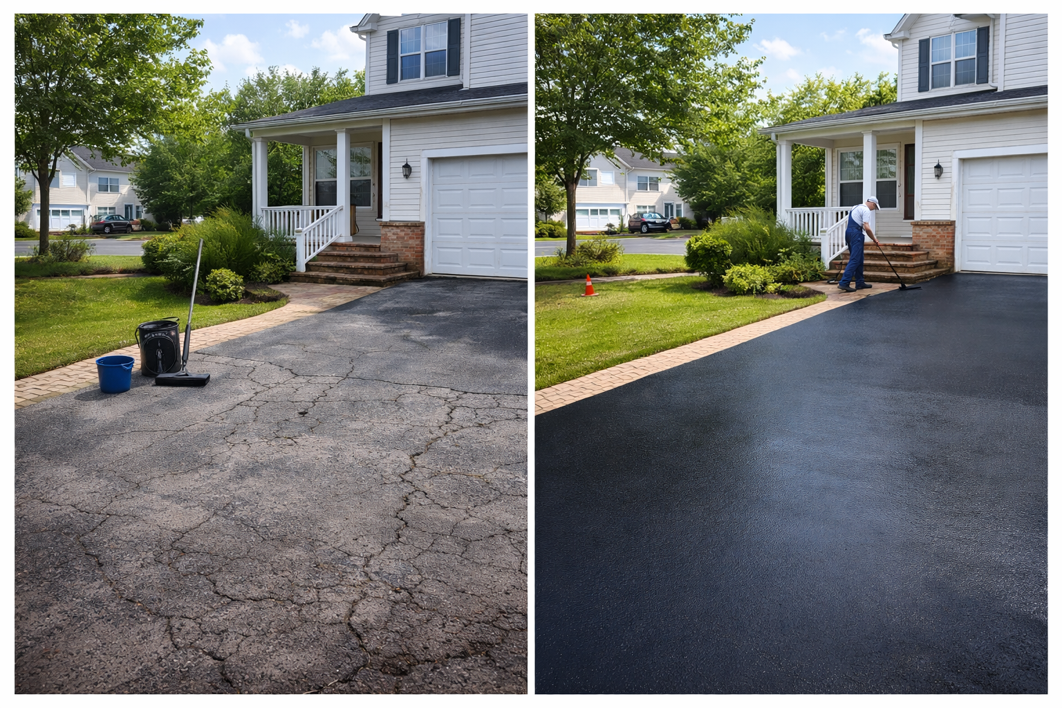 Scellement asphalte Montréal Laval Rive-Nord Rive-Sud